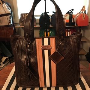 NWT l.a.m.b fade out tote